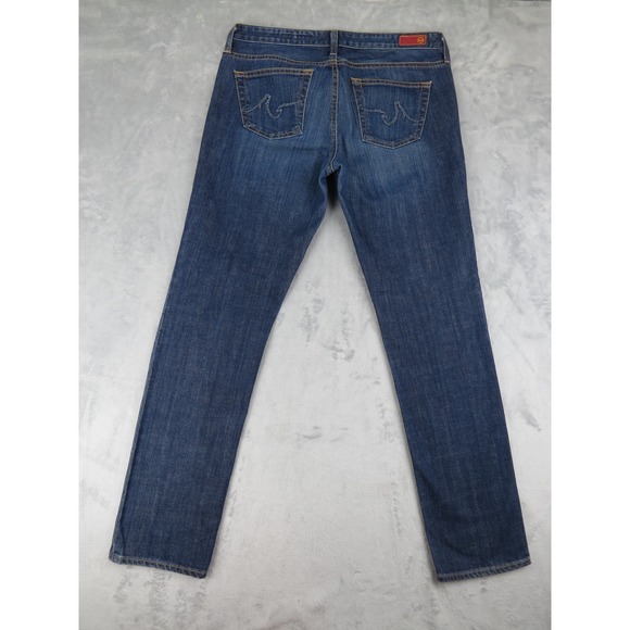AG Adriano Goldschmied The Stilt Women's Jeans Size 31R Straight Leg USA - Picture 3 of 9